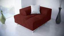 Fotel Design Kanapa Sofa Relaks Tekstylny Lounge Club Tapicerka Siedzisko na sprzedaż  PL