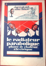 Pubblicitaria radiator parabol d'occasion  Expédié en Belgium