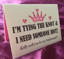 Personalised funny bridesmaid for sale  NEWCASTLE UPON TYNE