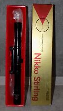 LUNETTE DE CARABINE NIKKO STIRLING TELESCOPIC SIGHTS TIARA JAPAN 4 X 20 comprar usado  Enviando para Brazil