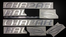 Usado, emblemas de barco chaparral 32" cromado + entrega GRÁTIS RÁPIDA DHLL Express - Conjunto de adesivos comprar usado  Enviando para Brazil