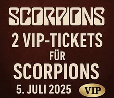 Scorpions vip karten gebraucht kaufen  Giesen
