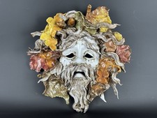 Mascherone parete maiolica usato  Sormano