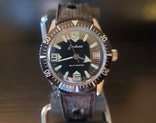 Reloj de buceo automático Endura vintage de los años 70 para hombre con correa de goma original funciona segunda mano  Embacar hacia Argentina