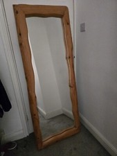 Large wooden mirror for sale  NORTHWICH