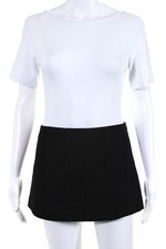 Mini-saia preta Khaite tamanho 4 do eBay Endless Runway comprar usado  Enviando para Brazil