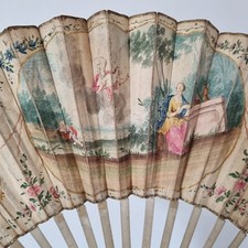Eventail ancien xviiiè d'occasion  Nantes-