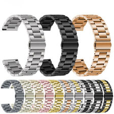 Pulseira de relógio de aço inoxidável sólido 14 16 18 20 22 24 mm comprar usado  Enviando para Brazil