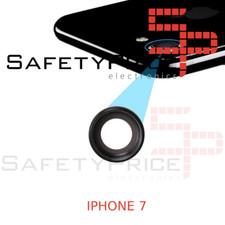 Usado, Lente iPhone 7 Camara Trasera Cristal Negro Adhesivo REF927 comprar usado  Enviando para Brazil