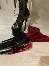 Lack stiefel leder gebraucht kaufen  Hürth