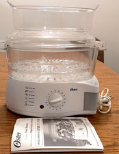Panela elétrica a vapor e arroz Oster 5711 camada dupla 6,1 qt comprar usado  Enviando para Brazil