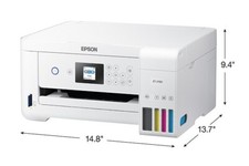 Usado, Impressora Jato de Tinta Colorida All-in-One Epson EcoTank ET-2760 Supertank - Branca comprar usado  Enviando para Brazil