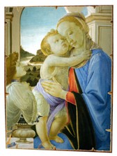 Botticelli vergine bambino usato  Napoli