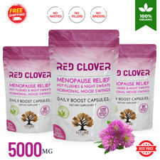 Red clover capsules for sale  HALIFAX