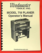 Woodmaster 718 wood for sale  Nixa