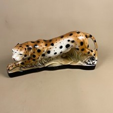 Vintage ceramic leopard for sale  FAREHAM