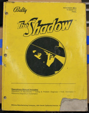 Shadow pinball manual for sale  Ashland City