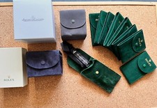 BOLSA/PACOTE DE PULSEIRA DE RELÓGIO DE LUXO - ROLEX, OMEGA, JLC, CARTIER, ULYSSE NARDIN comprar usado  Enviando para Brazil
