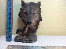 Wolf figurine large for sale  Nacogdoches