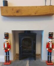 Solid oak mantel for sale  BOLTON