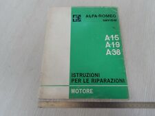 Manuale riparazioni motore usato  Santena