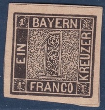 Allemagne 1849 baviere d'occasion  La Ferté-Gaucher