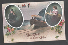 Cartolina augurale buon usato  Bozen
