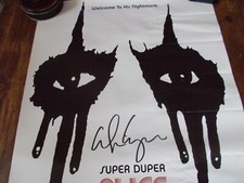 Alice cooper signed for sale  COLCHESTER