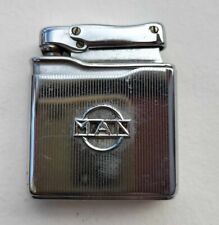 RARO ISQUEIRO VINTAGE IBELO BUTANO COM PUBLICIDADE M.A.N. comprar usado  Enviando para Brazil