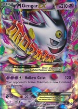 Mega Gengar EX - XY166 - Pokemon XY Promo cartão ultra raro quase perfeito comprar usado  Enviando para Brazil