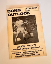 Wimbledon dons outlook for sale  LONDON