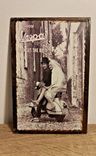 Plaque métal vespa d'occasion  Boissy-l'Aillerie