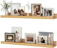 oak shelf unit wall for sale  SALFORD