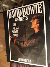 Pôster David Bowie Glass Spider Tour de 1987. 24” x 34” comprar usado  Enviando para Brazil