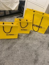 Selfridges gift bags for sale  CHATHAM