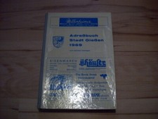 Adressbuch stadt giessen gebraucht kaufen  Edesheim