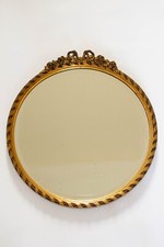 Round antique mirror for sale  LONDON
