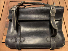Sacoche cuir noire d'occasion  Varces-Allières-et-Risset