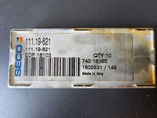 Seco carbide insert for sale  RAYLEIGH