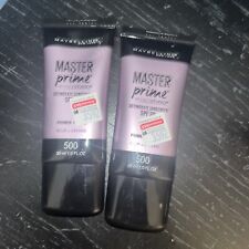 PROTECTOR SOLAR MAYBELLINE MASTER PRIMER OCTINOXATE SPF30 1 FL OZ PAQUETE DE 2, usado segunda mano  Embacar hacia Argentina