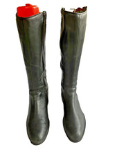 Caprice black leather for sale  POTTERS BAR
