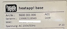 Heatapp base heizungssteuerung gebraucht kaufen  Schiffweiler
