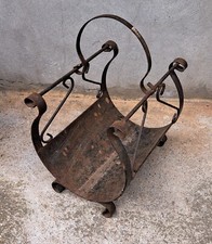 Portalegna decorativo ferro usato  Italia