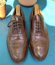 Loake brown leather for sale  RICHMOND