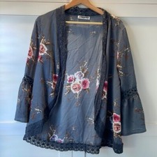 Quimono floral, estilo comprimento médio comprar usado  Enviando para Brazil