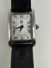 Usado, ESQ by Movado relógio tanque feminino E5371 números romanos mostrador branco clássico comprar usado  Enviando para Brazil