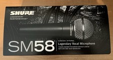 Microfone vocal dinâmico cardioide Shure SM58 excelente caixa completa comprar usado Microfone vocal dinâmico cardioide Shure SM58 excelente caixa completa comprar usado  Enviando para Brazil