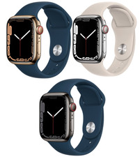 Apple Watch Series 7 45MM (GPS + Celular) Caixa de Aço Inoxidável - Excelente, usado comprar usado  Enviando para Brazil