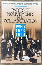 Livre partis mouvements d'occasion  Rognes