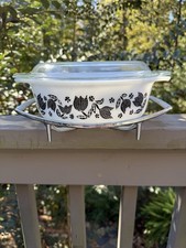 CAÇAROLA PYREX PRETA TULIPA NA BRANCA COM TAMPA E SUPORTE comprar usado CAÇAROLA PYREX PRETA TULIPA NA BRANCA COM TAMPA E SUPORTE comprar usado  Enviando para Brazil